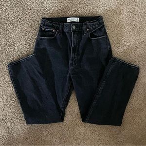 Abercrombie ankle straight jeans